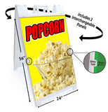 Popcorn A-Frame Signs, Decals, or Panels