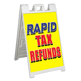 Rapid Tax Refunds A-Frame Signs, Decals, or Panels