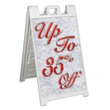 Up To 35% Off A-Frame Signs, Decals, or Panels