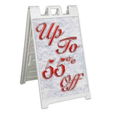 Up To 55% Off A-Frame Signs, Decals, or Panels