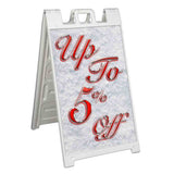 Up To 5% Off A-Frame Signs, Decals, or Panels