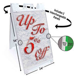 Up To 5% Off A-Frame Signs, Decals, or Panels