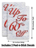 Up To 60% Off A-Frame Signs, Decals, or Panels