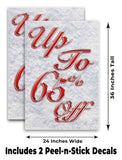 Up To 65% Off A-Frame Signs, Decals, or Panels