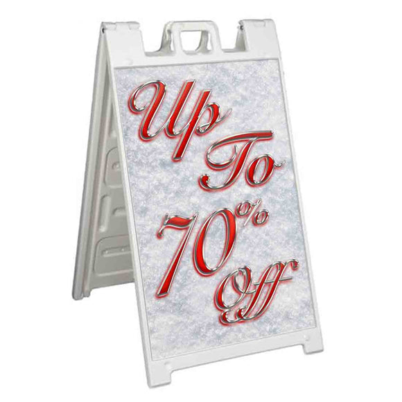 Up To 70% Off A-Frame Signs, Decals, or Panels