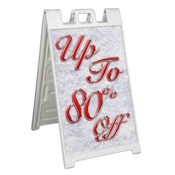 Up To 80% Off A-Frame Signs, Decals, or Panels