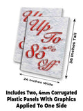 Up To 85% Off A-Frame Signs, Decals, or Panels
