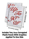 Up To 90% Off A-Frame Signs, Decals, or Panels