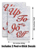 Up To 95% Off A-Frame Signs, Decals, or Panels