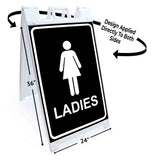 Ladies A-Frame Signs, Decals, or Panels