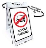 No Car Parking A-Frame Signs, Decals, or Panels