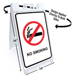 No Smoking A-Frame Signs, Decals, or Panels