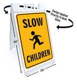 Slow Children A-Frame Signs, Decals, or Panels