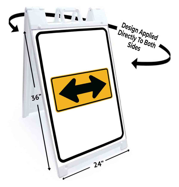 T Intersection A-Frame Signs, Decals, or Panels