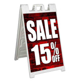 Sale 15% Off A-Frame Signs, Decals, or Panels