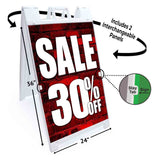 Sale 30% Off A-Frame Signs, Decals, or Panels