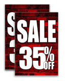 Sale 35% Off A-Frame Signs, Decals, or Panels