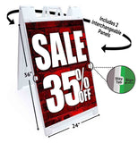 Sale 35% Off A-Frame Signs, Decals, or Panels