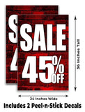 Sale 45% Off A-Frame Signs, Decals, or Panels