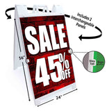 Sale 45% Off A-Frame Signs, Decals, or Panels