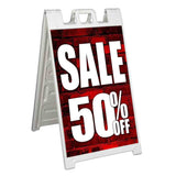 Sale 50% Off A-Frame Signs, Decals, or Panels