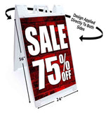 Sale 75% Off A-Frame Signs, Decals, or Panels