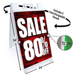 Sale 80% Off A-Frame Signs, Decals, or Panels