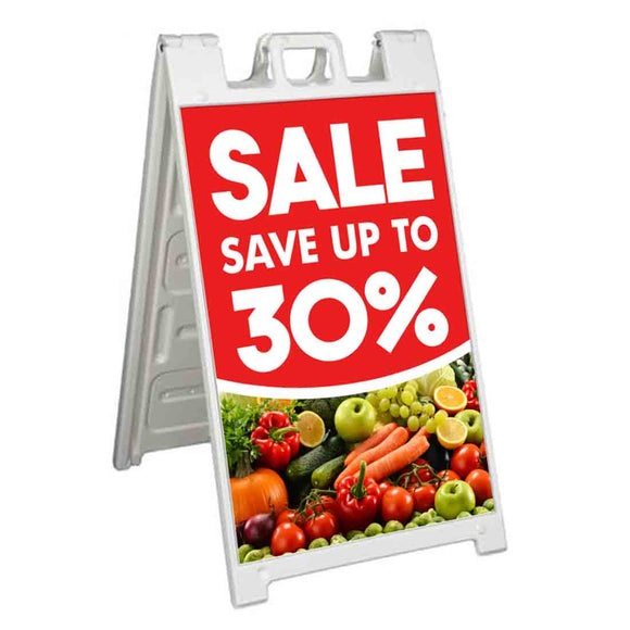 Sale Save Up To 30% A-Frame Signs, Decals, or Panels