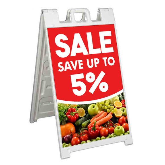 Sale Save Up To 5% A-Frame Signs, Decals, or Panels