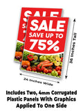 Sale Save Up To 75% A-Frame Signs, Decals, or Panels
