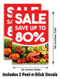 Sale Save Up To 80% A-Frame Signs, Decals, or Panels