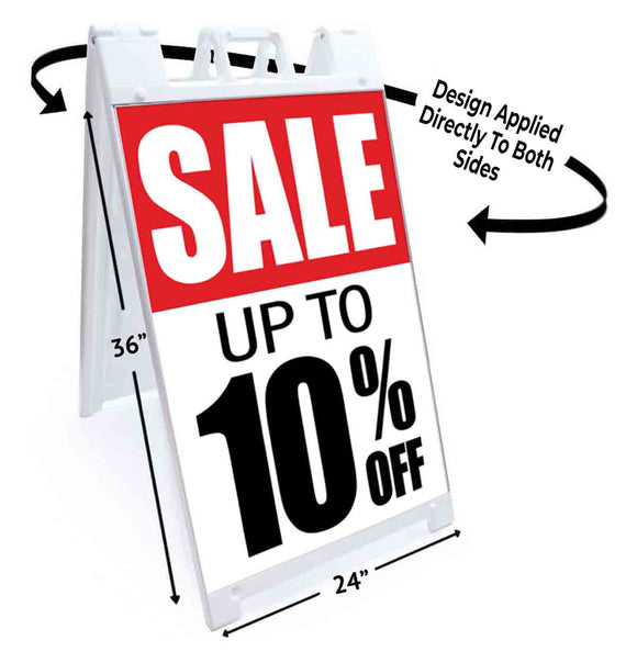 10% Off Special A-Frame Signs, Decals, or Panels
