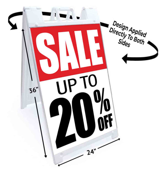 20% Off Special A-Frame Signs, Decals, or Panels