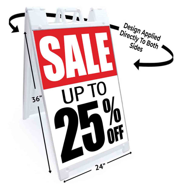 25% Off Special A-Frame Signs, Decals, or Panels