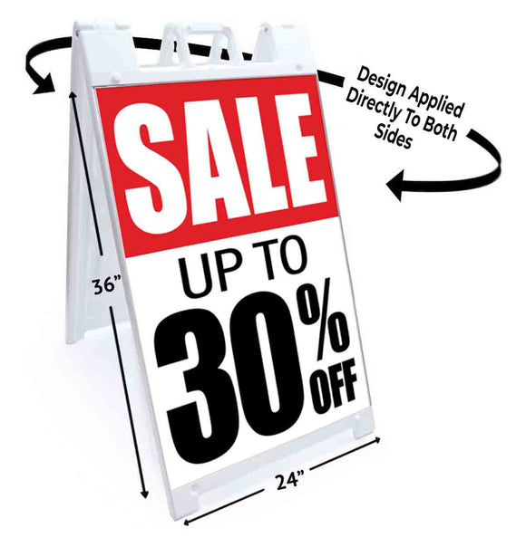 30% Off Special A-Frame Signs, Decals, or Panels