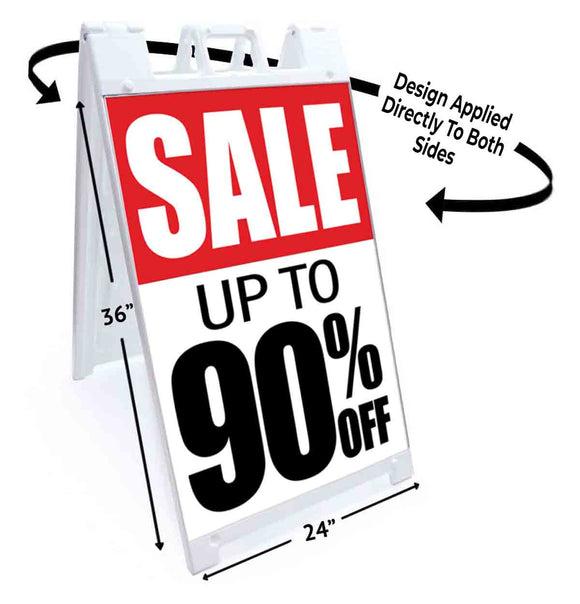 90% Off Special A-Frame Signs, Decals, or Panels