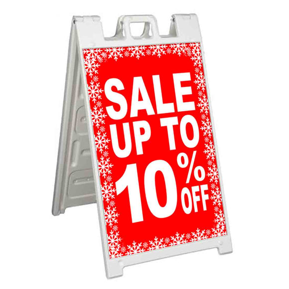 Sale Up To 10% A-Frame Signs, Decals, or Panels