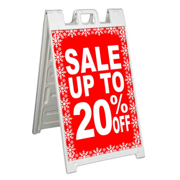 Sale Up To 20% A-Frame Signs, Decals, or Panels