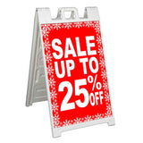 Sale Up To 25% A-Frame Signs, Decals, or Panels