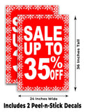 Sale Up To 35% A-Frame Signs, Decals, or Panels