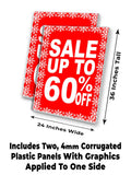 Sale Up To 60% A-Frame Signs, Decals, or Panels