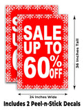 Sale Up To 60% A-Frame Signs, Decals, or Panels