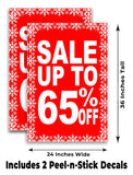 Sale Up To 65% A-Frame Signs, Decals, or Panels