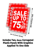 Sale Up To 75% A-Frame Signs, Decals, or Panels