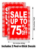 Sale Up To 75% A-Frame Signs, Decals, or Panels
