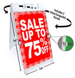 Sale Up To 75% A-Frame Signs, Decals, or Panels