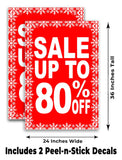 Sale Up To 80% A-Frame Signs, Decals, or Panels