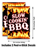 Slow Cookin' BBQ  A-Frame Signs, Decals, or Panels