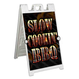Slow Cookin' BBQ  A-Frame Signs, Decals, or Panels