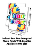 Slushy A-Frame Signs, Decals, or Panels